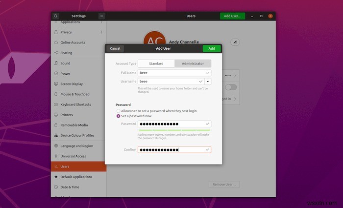 Cách quản lý người dùng trong Ubuntu 