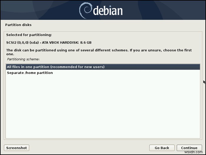 Cách cài đặt Debian qua Internet 