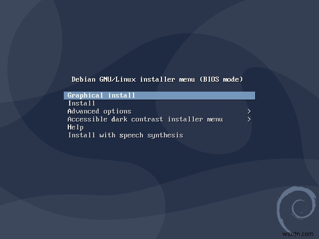 Cách cài đặt Debian qua Internet 