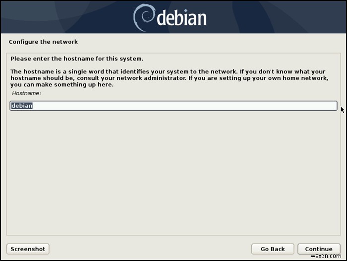 Cách cài đặt Debian qua Internet 