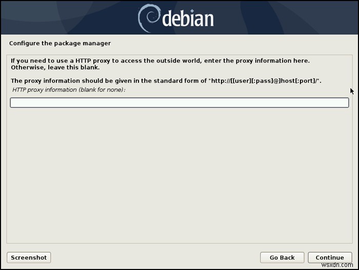 Cách cài đặt Debian qua Internet 