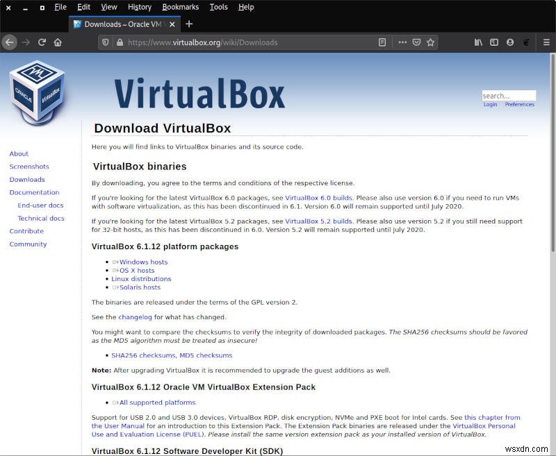 Cách cài đặt Windows trong VirtualBox trong Linux 