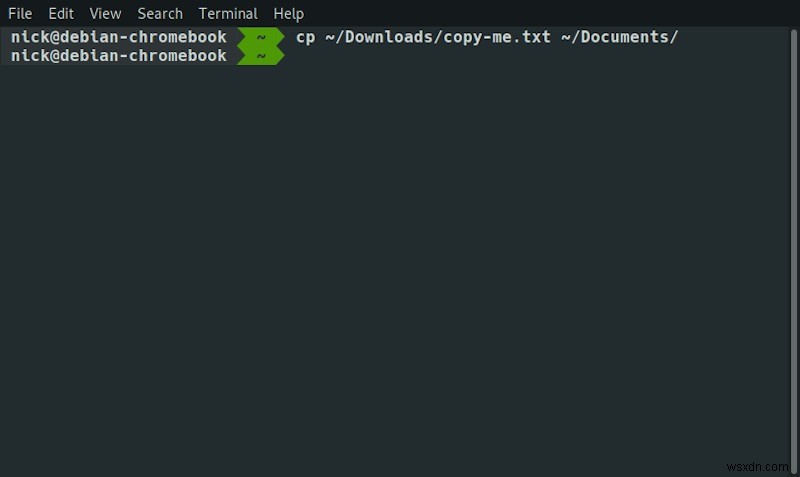 Cách sao chép và dán văn bản, tệp và thư mục trong Linux Terminal 