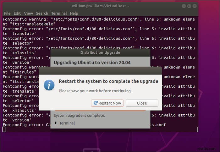Cách nâng cấp Ubuntu 18.04 LTS lên Ubuntu 20.04 LTS 