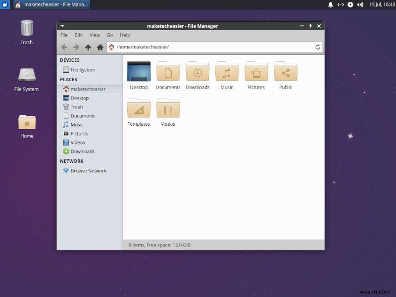 Đánh giá Xfce:Một Máy Linux Tinh gọn, Trung bình 