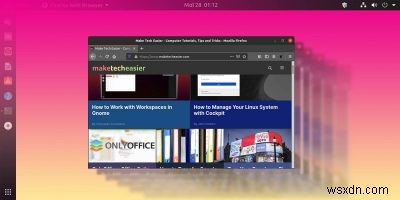 Cách ẩn thanh trên cùng và bảng điều khiển bên trong Ubuntu 20.04 