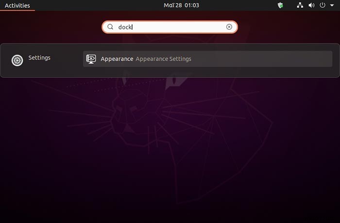 Cách ẩn thanh trên cùng và bảng điều khiển bên trong Ubuntu 20.04 
