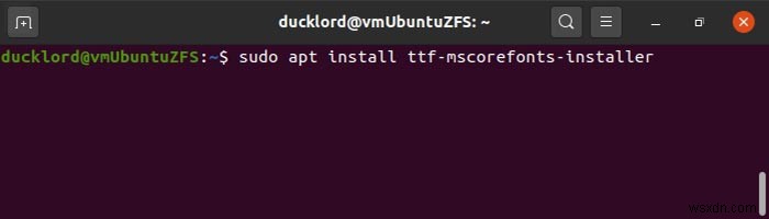 Cách cài đặt phông chữ trong Ubuntu 20.04 