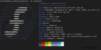 Cách nâng cấp lên Fedora 32 