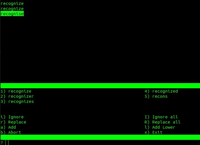 Cách thực hiện kiểm tra chính tả trong Linux Terminal 