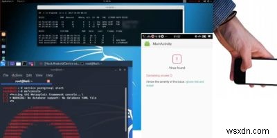 Cách truy cập điện thoại Android bằng Kali Linux 