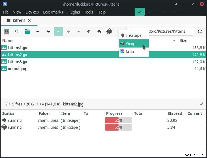 Cách dễ dàng mở nhiều tệp với SpaceFM trong Linux 