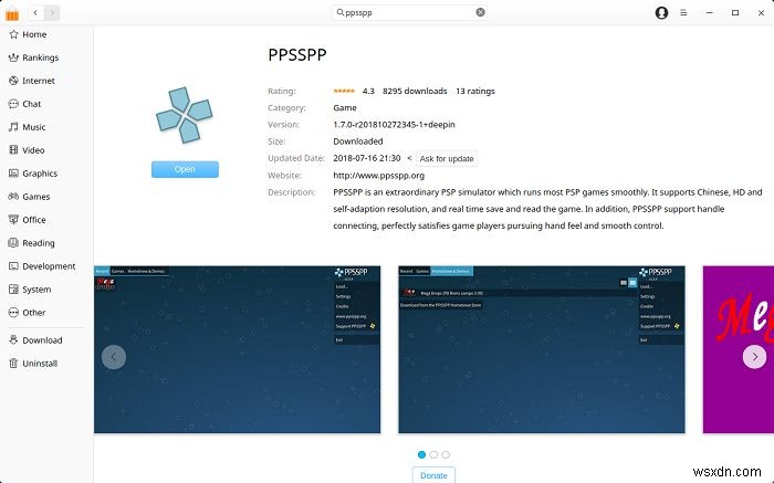 Cách chơi trò chơi PSP trong Linux với PPSSPP 