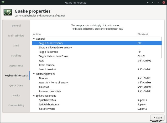 Cách sử dụng Guake Dropdown Terminal trong Linux 