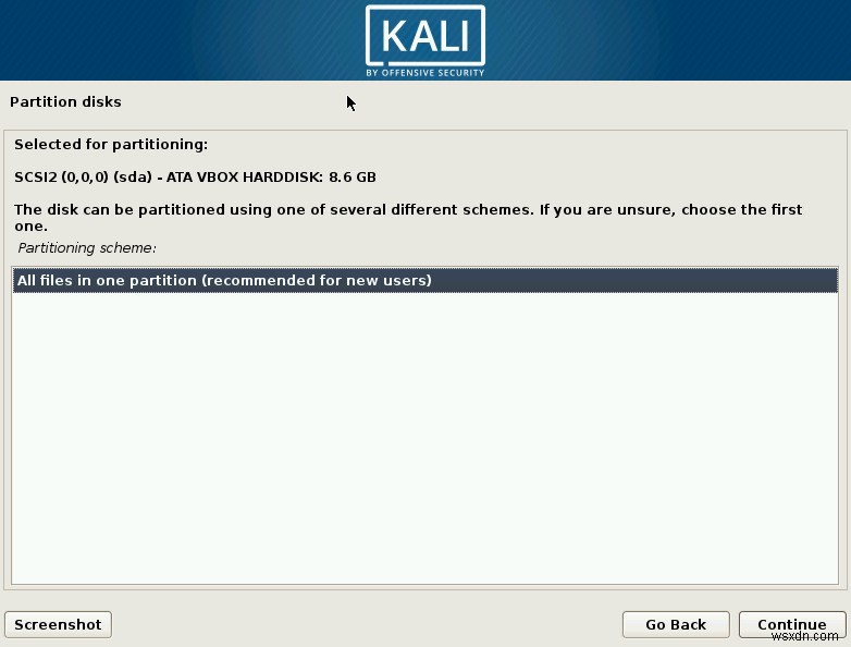 Cách cài đặt Kali Linux 