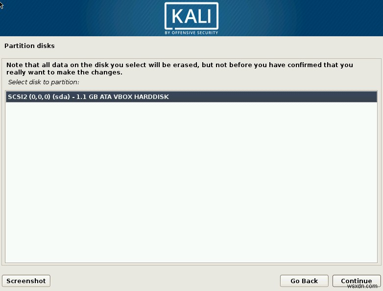 Cách cài đặt Kali Linux 