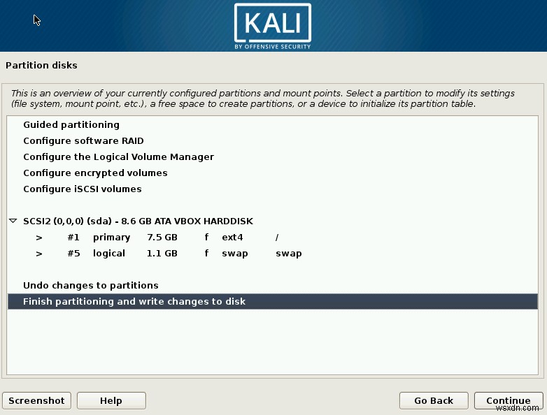 Cách cài đặt Kali Linux 