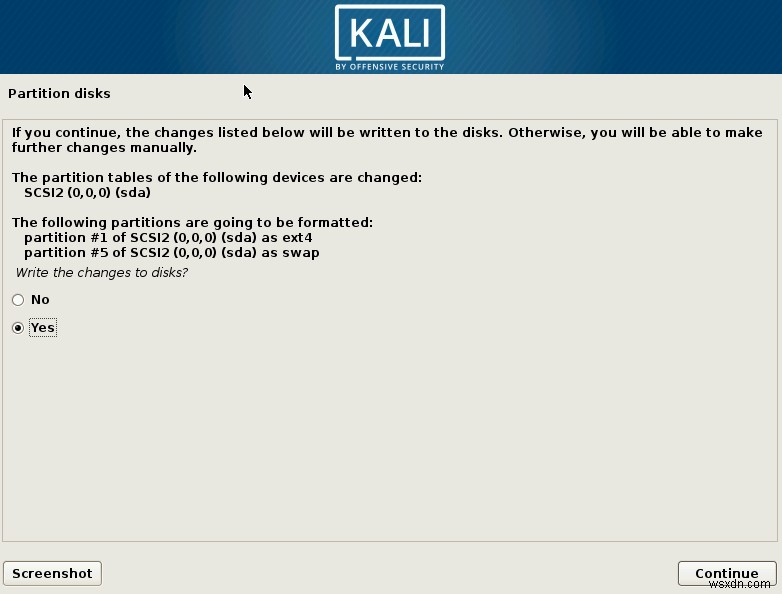 Cách cài đặt Kali Linux 