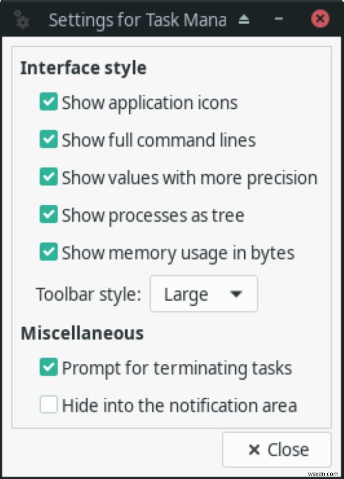 Cách quản lý các quy trình đang chạy của bạn với Trình quản lý tác vụ của XFCE 