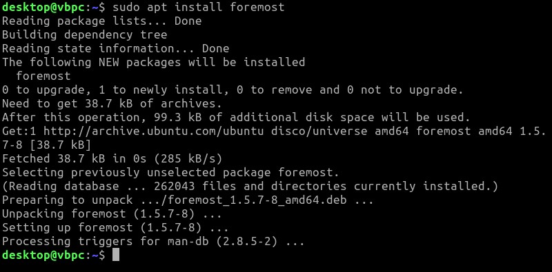 Cách sử dụng Foremost để khôi phục các tệp đã xóa trong Linux 