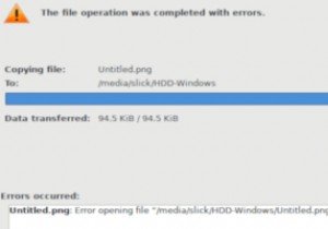 Cách ghi vào phân vùng Windows trong Linux 