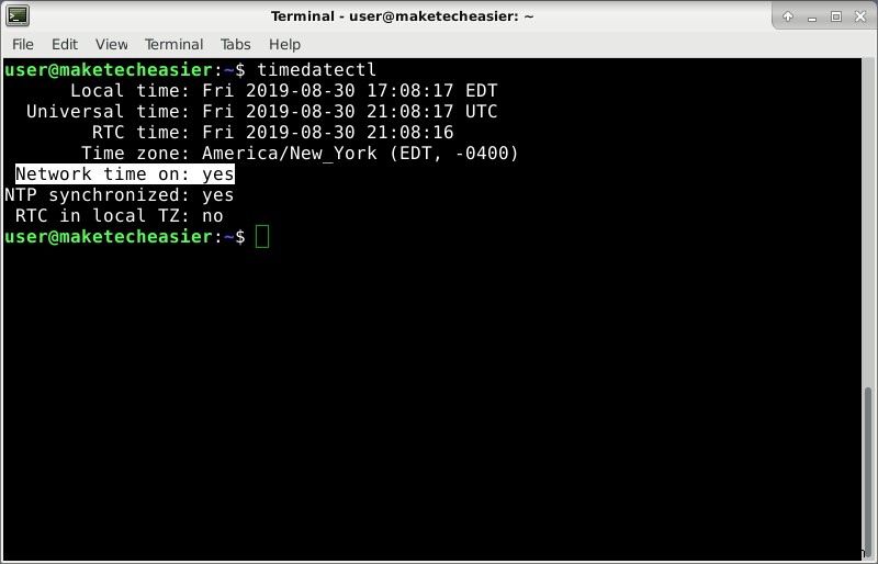 Cách đồng bộ hóa Thời gian Linux với Máy chủ NTP 