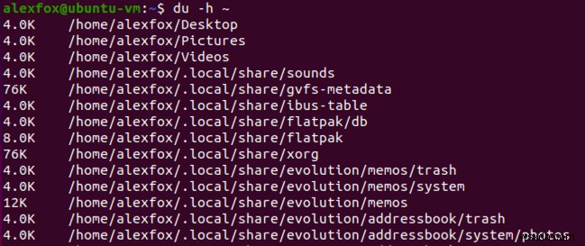 Các lệnh du (Sử dụng đĩa) tiện dụng nhất trong Linux 