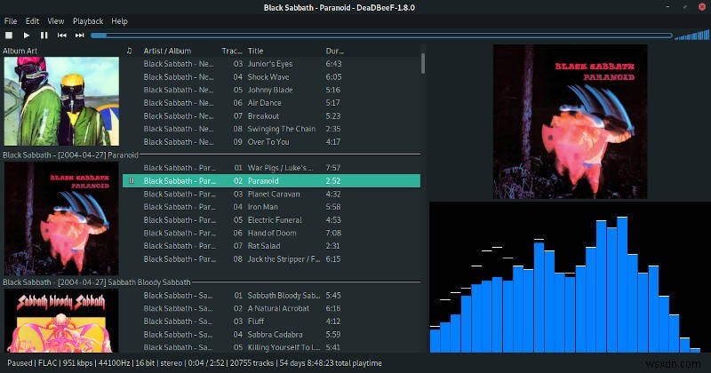 Khuếch đại Thư viện nhạc Linux của bạn với DeaDBeeF 