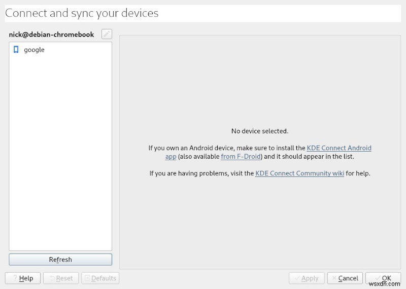 Cách sử dụng KDE Connect với MATE trên Ubuntu và Debian 