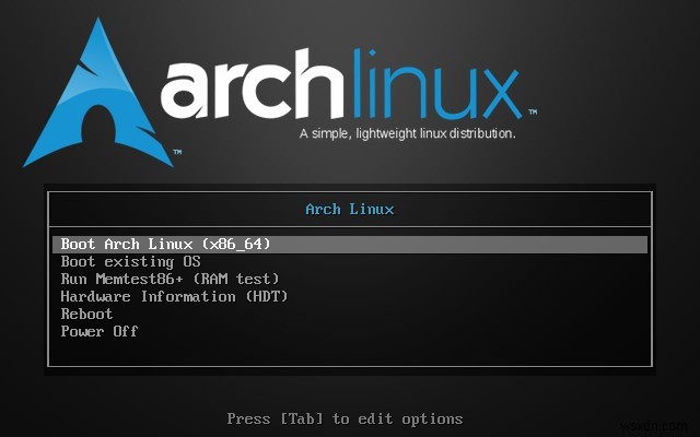 Cách cài đặt Arch Linux 