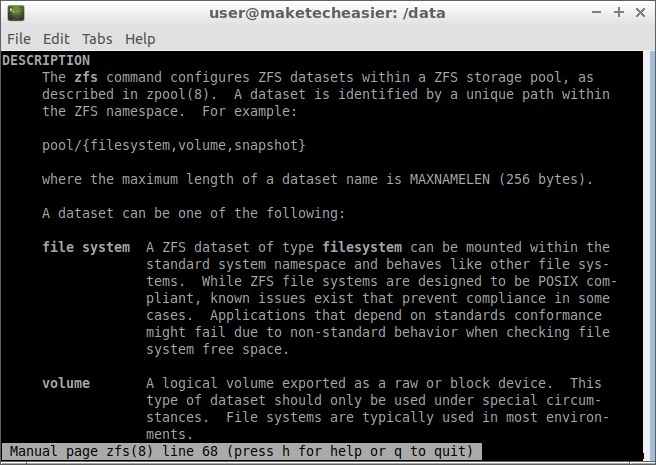 Cách sử dụng ZFS Snapshots và Clones 