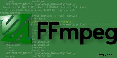 Điều chỉnh và chuẩn hóa các tệp nhạc của bạn với FFMPEG 