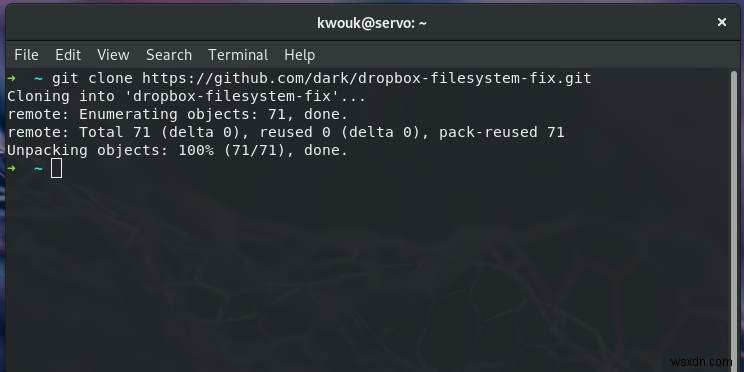Cách sử dụng Dropbox trong hệ thống tệp Linux không phải Ext4 