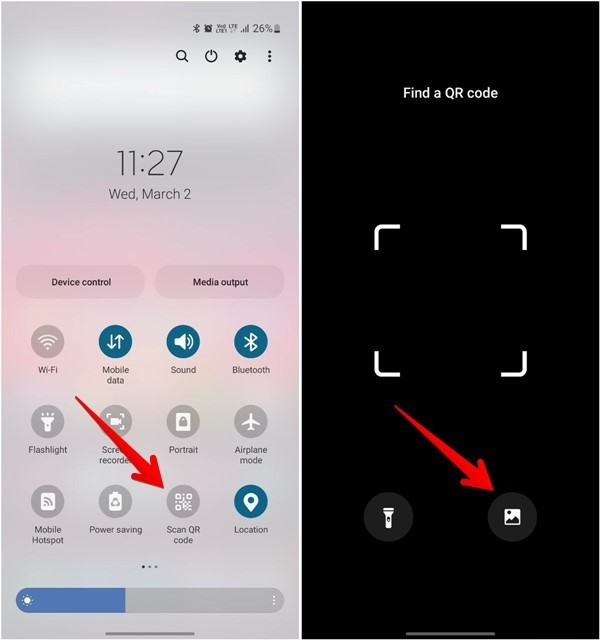 Cách quét mã QR từ ảnh chụp màn hình hoặc hình ảnh trên Android và iPhone 