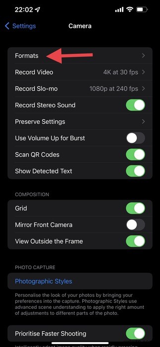 Cách quay video ProRes trên iPhone 13 Pro 