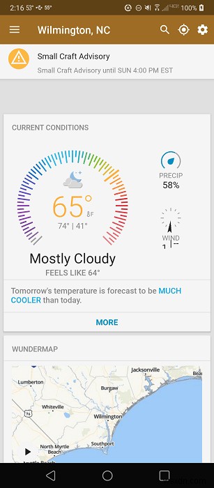 10 ứng dụng thời tiết tốt nhất cho Android và iPhone 