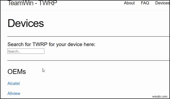 Cách cài đặt TWRP Recovery trên Android mà không cần root 