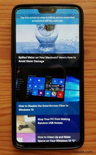 Cách chụp ảnh màn hình cuộn trên mọi thiết bị Android 
