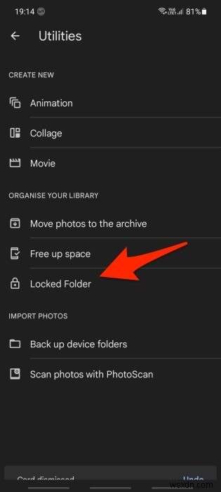 Cách ẩn phương tiện trong Google Photos bằng thư mục đã khóa 