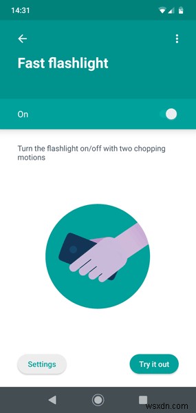 Cách bật và tắt đèn pin trên Android 