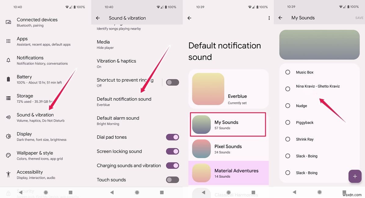 Cách thay đổi âm thanh thông báo trên điện thoại Android của bạn 