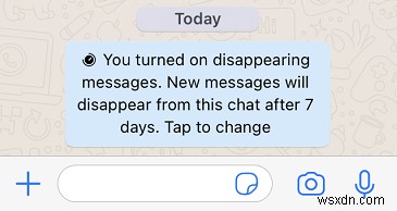 Cách gửi tin nhắn biến mất trong ứng dụng trò chuyện phổ biến 