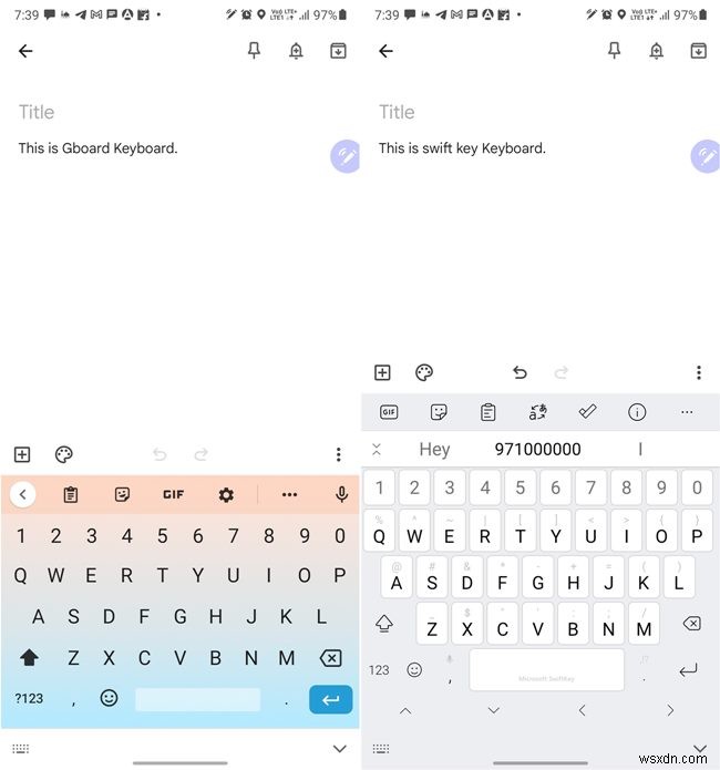 Bàn phím Gboard so với Samsung và SwiftKey:Cái nào tốt nhất? 