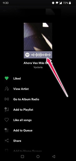 Cách tạo và quét mã Spotify để chia sẻ bài hát 