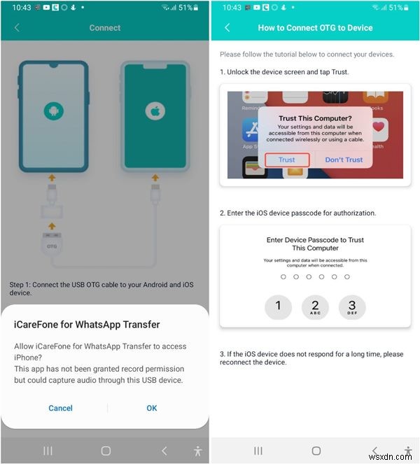 Đánh giá chuyển iCareFone:Chuyển WhatsApp từ Android sang iOS 