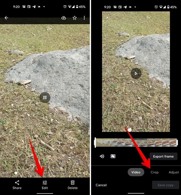 Cách cắt hoặc cắt video trên Android và iPhone 