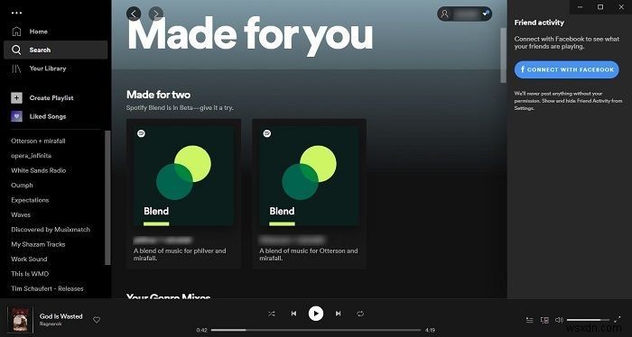 Cách sử dụng Spotify Blend Playlists với bạn bè 