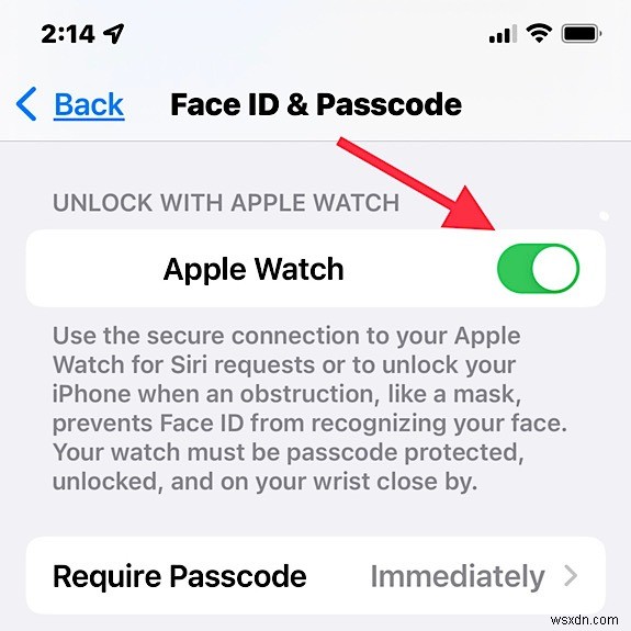 Cách thiết lập Face ID trên iPhone 