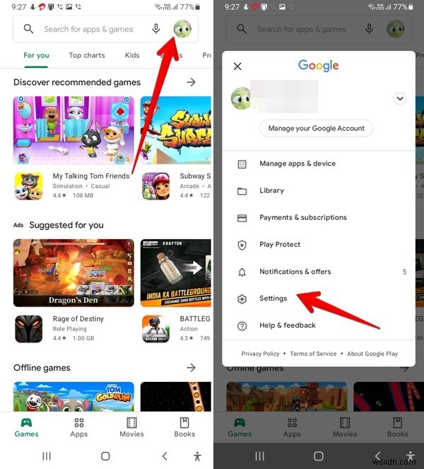 Cách gỡ cài đặt và cài đặt lại Cửa hàng Google Play trên Android 