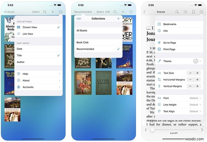 5 ứng dụng đọc sách điện tử tốt nhất cho iOS 